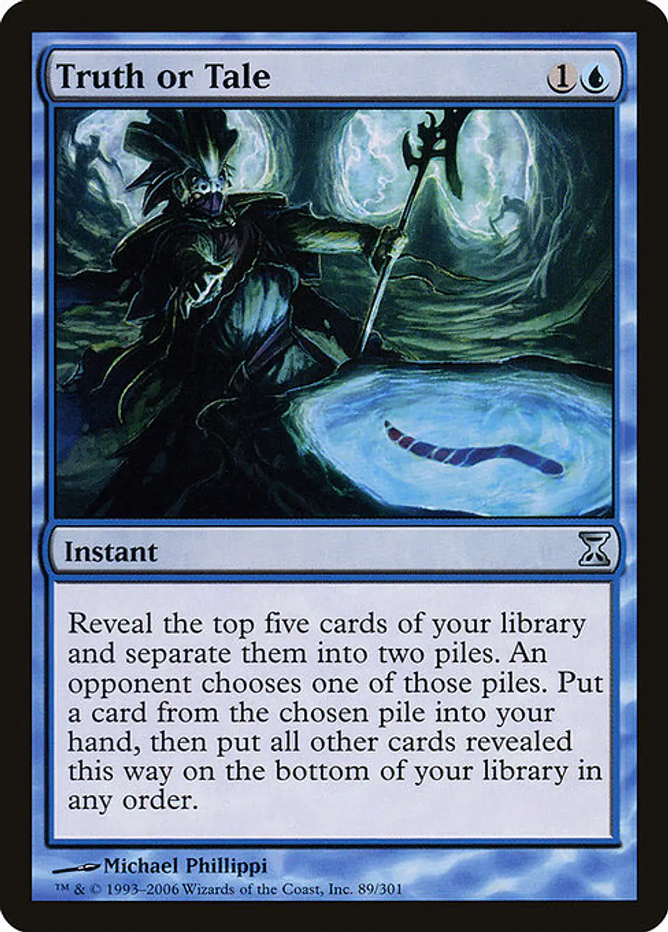 Carta Magic - FOIL Truth or Tale - Idioma: Espa–ol - Edicion: Time Spiral 1