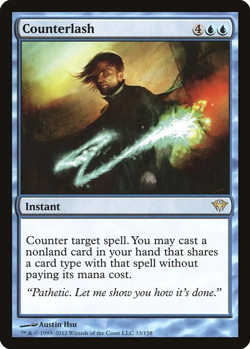 Carta Magic - FOIL Counterlash - Idioma: Ingles - Edicion: Dark Ascension 1