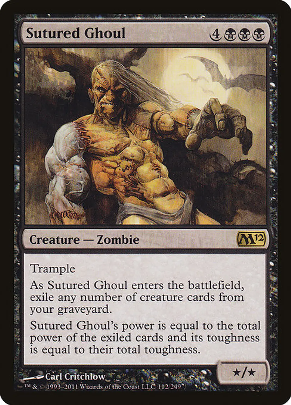 Carta Magic - FOIL Sutured Ghoul - Idioma: Ingles - Edicion: Magic 2012 1