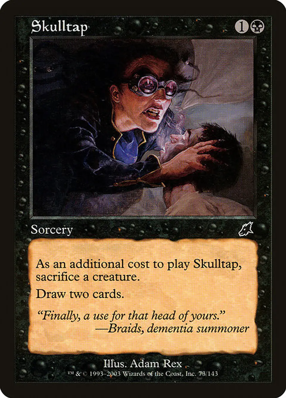 Carta Magic - FOIL Skulltap - Idioma: Ingles - Edicion: Scourge 1