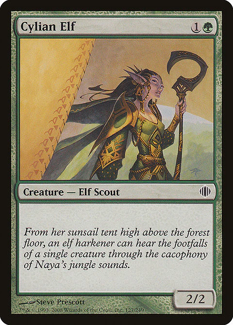 Carta Magic - FOIL Cylian Elf - Idioma: Ingles - Edicion: Shards of Alara