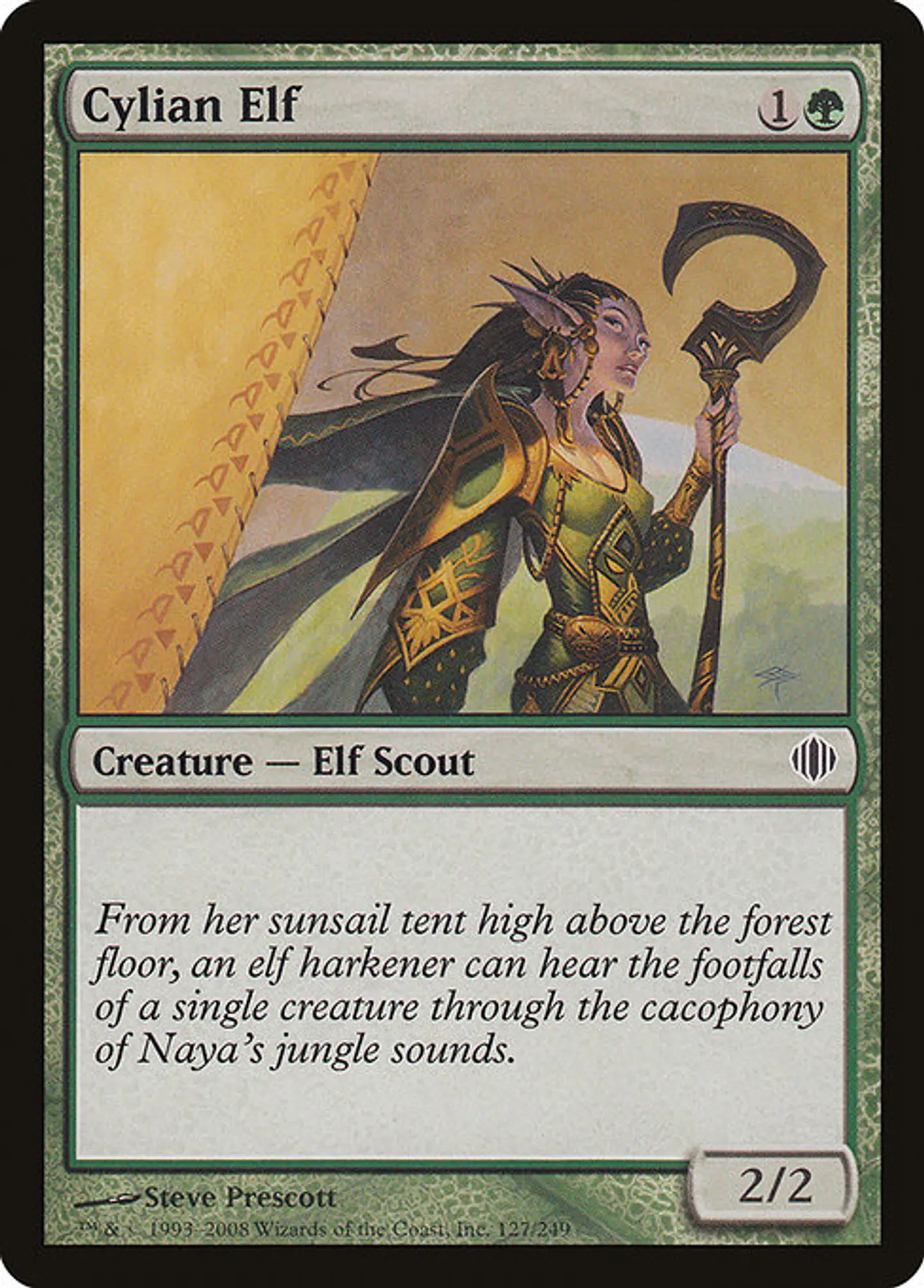 Carta Magic - FOIL Cylian Elf - Idioma: Ingles - Edicion: Shards of Alara 1