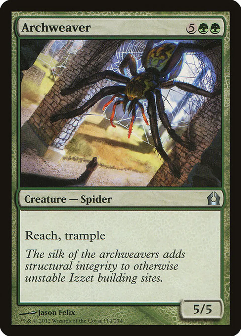 Carta Magic - FOIL Archweaver - Idioma: Espa–ol - Edicion: Return to Ravnica 1
