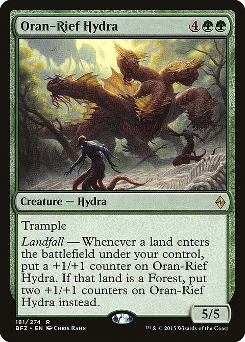Carta Magic - FOIL Oran-Rief Hydra - Idioma: Espa–ol - Edicion: Battle for Zendikar