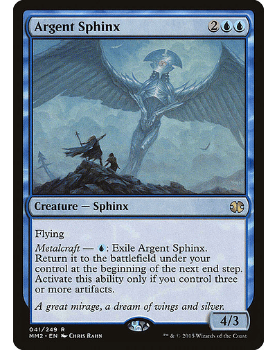 Carta Magic - FOIL Argent Sphinx - Idioma: Ingles - Edicion: Modern Masters 2015