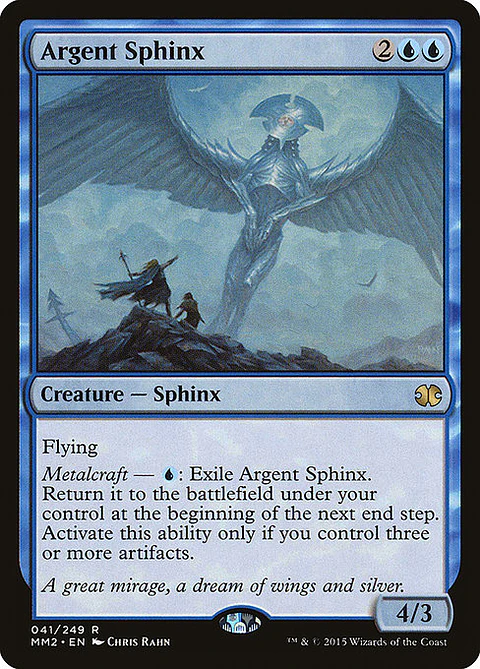 Carta Magic - FOIL Argent Sphinx - Idioma: Ingles - Edicion: Modern Masters 2015