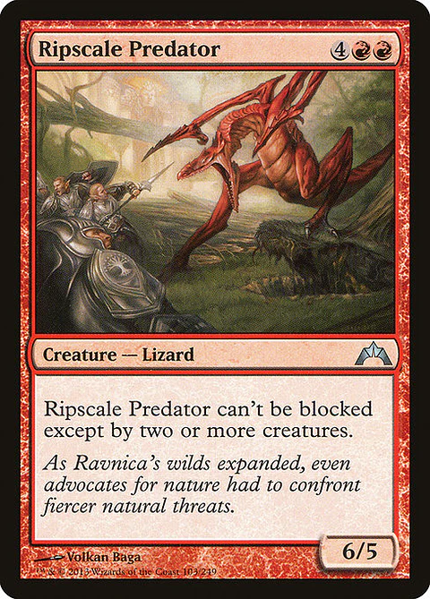 Carta Magic - FOIL Ripscale Predator - Idioma: Ingles - Edicion: Gatecrash