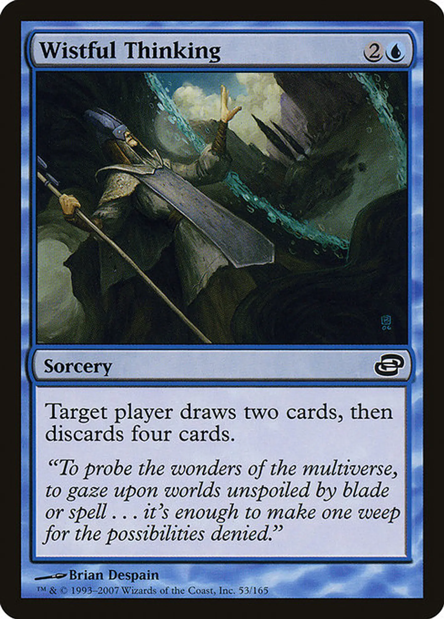 Carta Magic - FOIL Wistful Thinking - Idioma: Ingles - Edicion: Planar Chaos 1