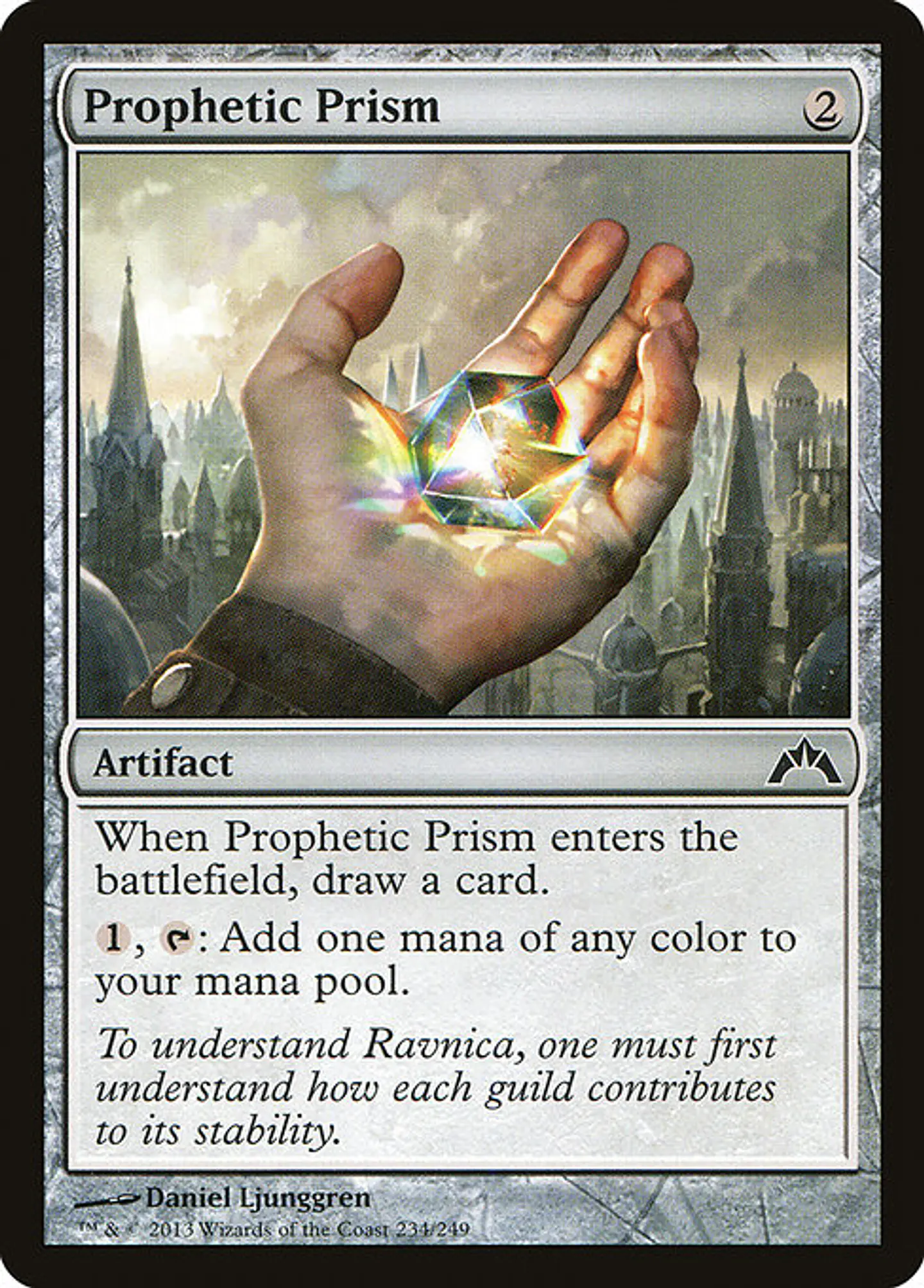 Carta Magic - FOIL Prophetic Prism - Idioma: Ingles - Edicion: Gatecrash 1