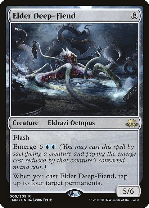 Carta Magic - FOIL Elder Deep-Fiend - Idioma: Ingles - Edicion: Eldritch Moon