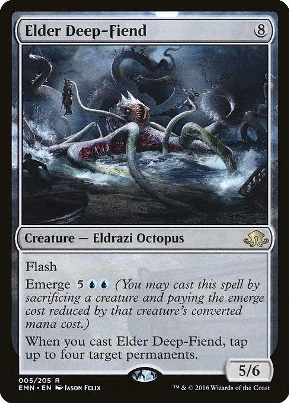 Carta Magic - FOIL Elder Deep-Fiend - Idioma: Ingles - Edicion: Eldritch Moon 1