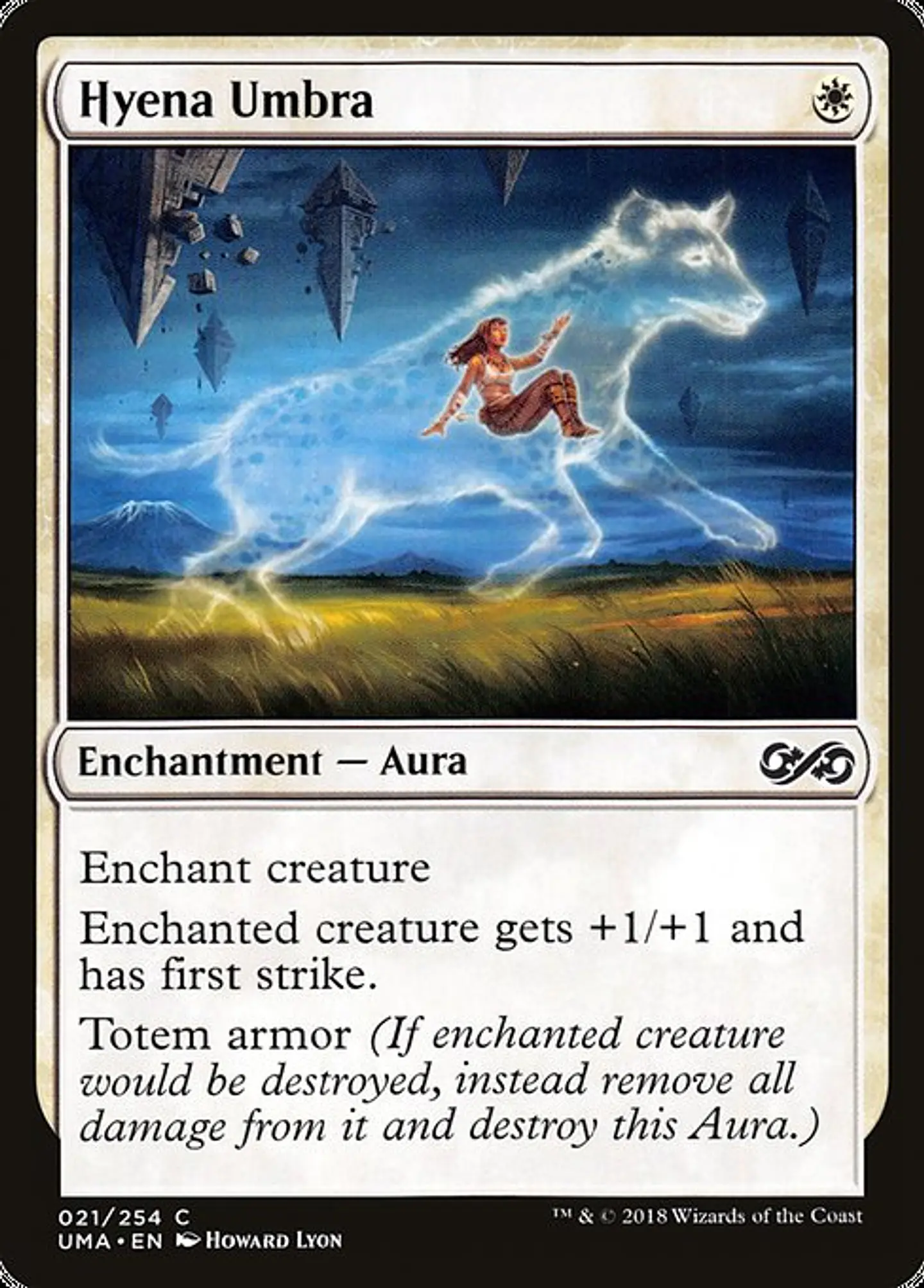 Carta Magic - FOIL Hyena Umbra - Idioma: Ingles - Edicion: Ultimate Masters 1