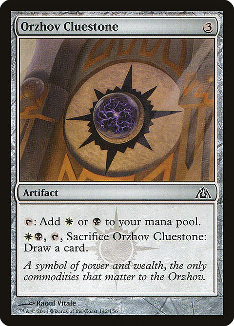 Carta Magic - FOIL Orzhov Cluestone - Idioma: Espa–ol - Edicion: Dragon's Maze