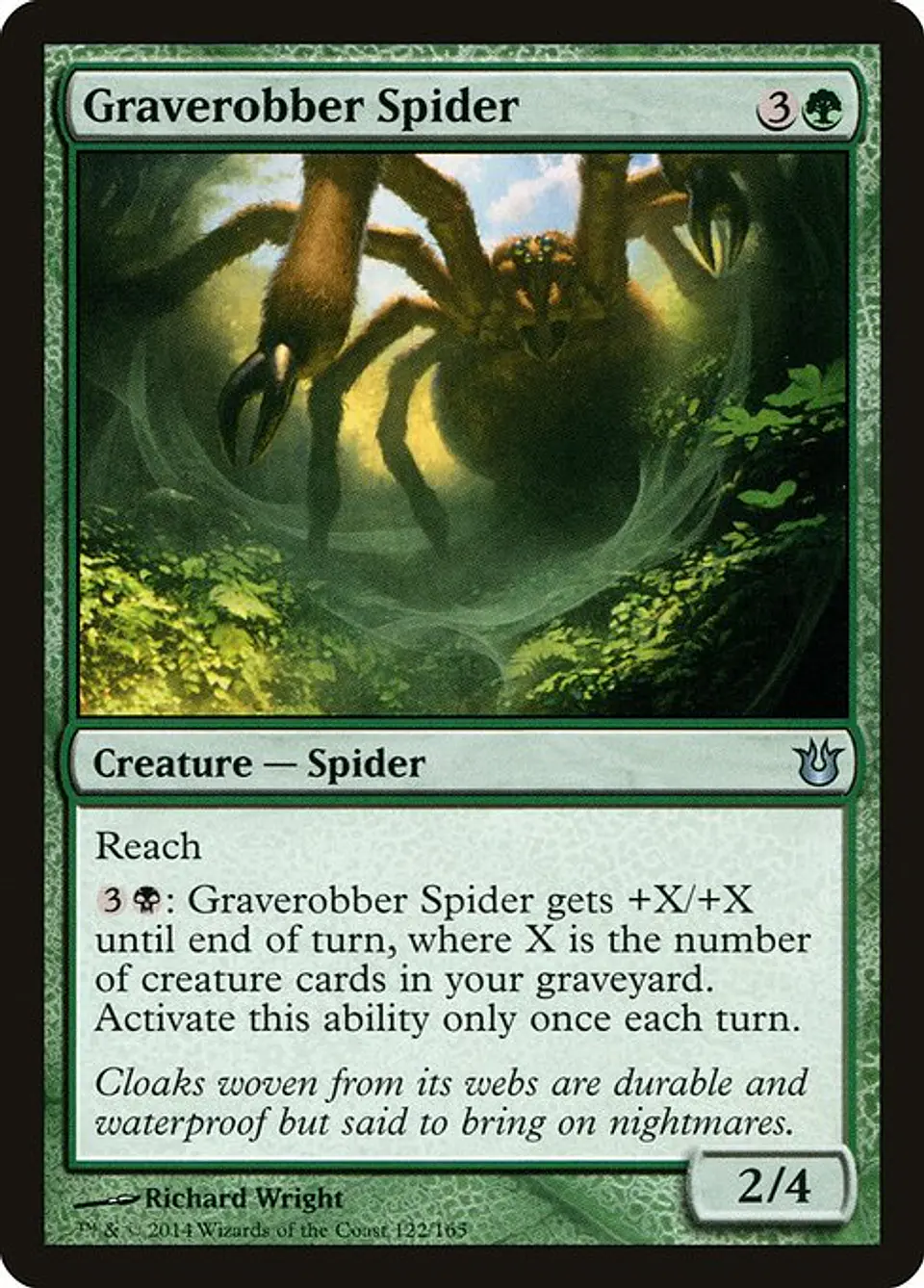 Carta Magic - FOIL Graverobber Spider - Idioma: Espa–ol - Edicion: Born of the Gods 1