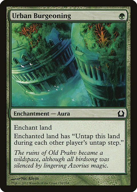Carta Magic - FOIL Urban Burgeoning - Idioma: Ingles - Edicion: Return to Ravnica
