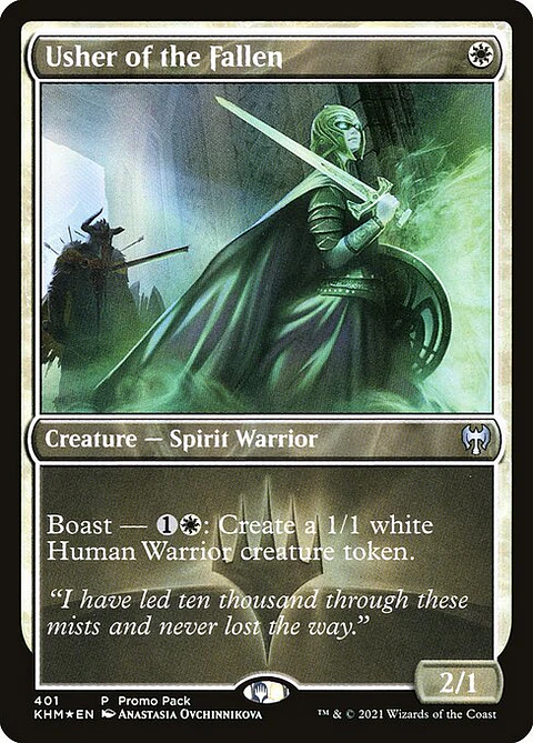 Carta Magic - FOIL Usher of the Fallen - Idioma: Ingles - Edicion: Kaldheim