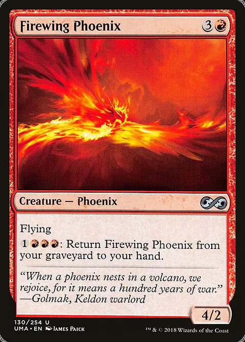 Carta Magic - FOIL Firewing Phoenix - Idioma: Ingles - Edicion: Ultimate Masters