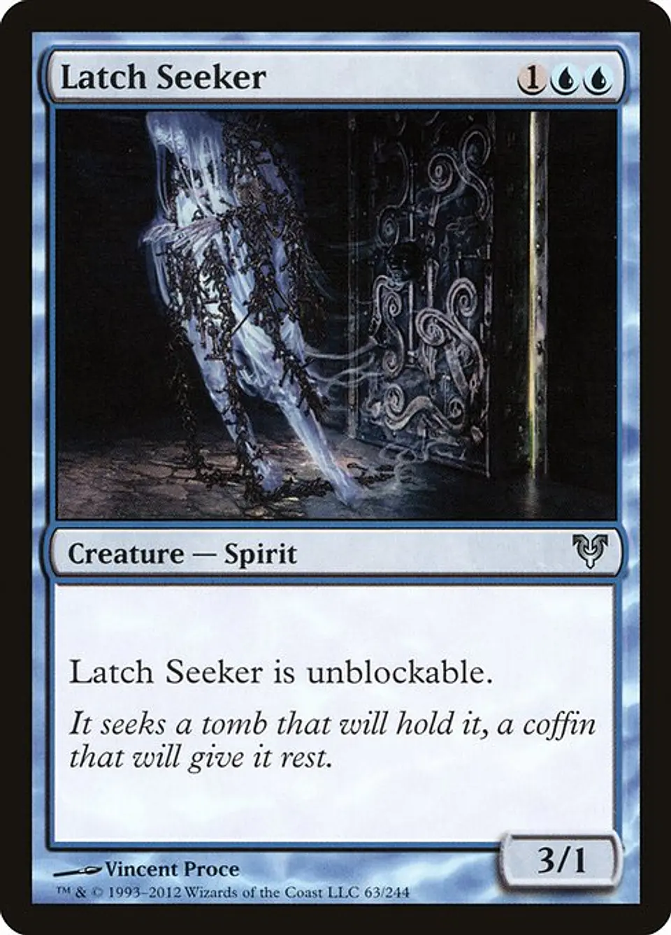 Carta Magic - FOIL Latch Seeker - Idioma: Espa–ol - Edicion: Avacyn Restored 1