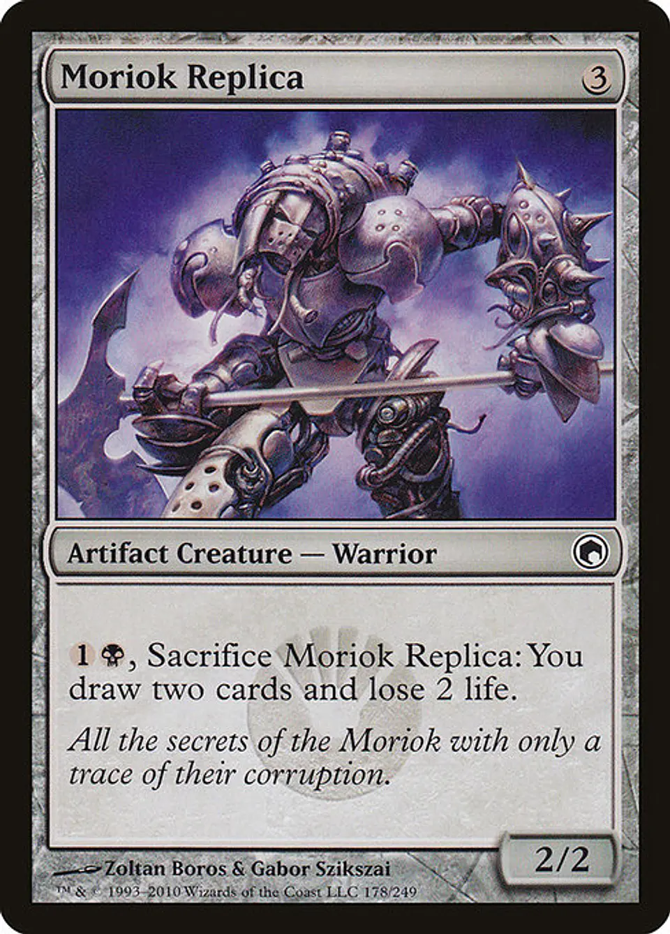 Carta Magic - FOIL Moriok Replica - Idioma: Ingles - Edicion: Scars of Mirrodin 1