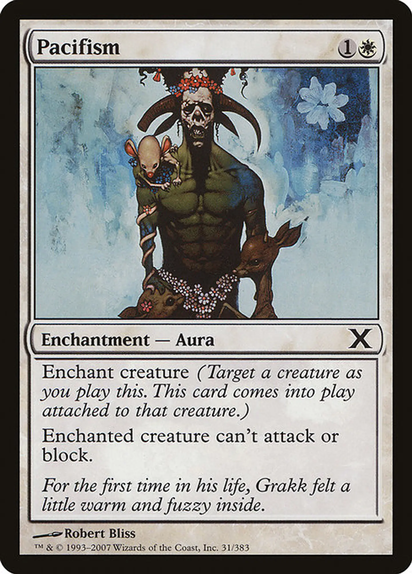 Carta Magic - FOIL Pacifism - Idioma: Ingles - Edicion: Tenth Edition 1