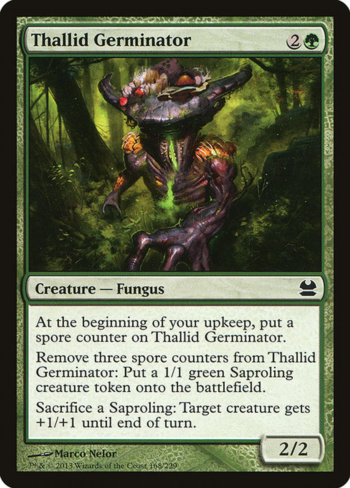 Carta Magic - FOIL Thallid Germinator - Idioma: Ingles - Edicion: Modern Masters 1