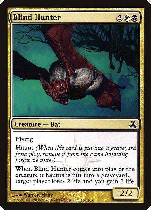 Carta Magic - FOIL Blind Hunter - Idioma: Ingles - Edicion: Guildpact