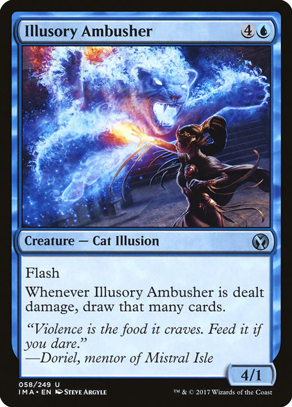 Carta Magic - FOIL Illusory Ambusher - Idioma: Ingles - Edicion: Iconic Masters 1