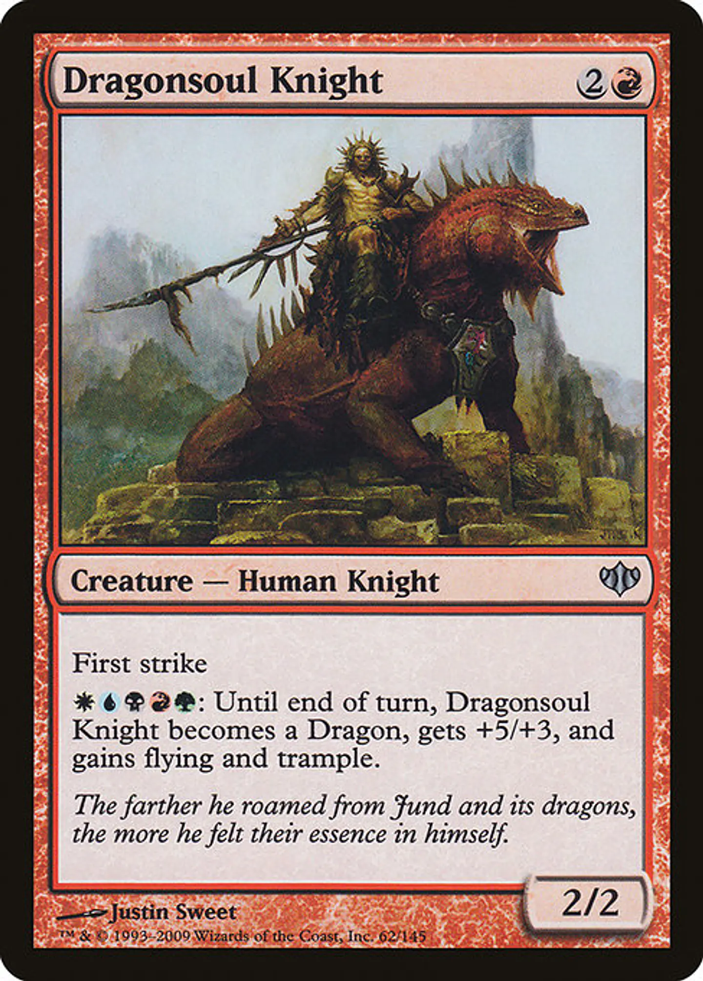 Carta Magic - FOIL Dragonsoul Knight - Idioma: Ingles - Edicion: Conflux 1