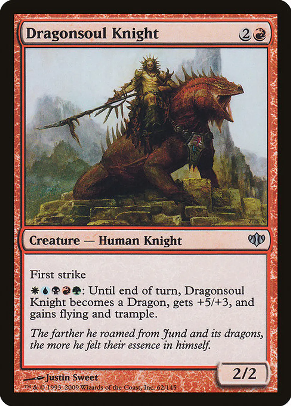 Carta Magic - FOIL Dragonsoul Knight - Idioma: Ingles - Edicion: Conflux 1