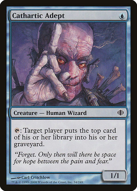 Carta Magic - FOIL Cathartic Adept - Idioma: Ingles - Edicion: Shards of Alara