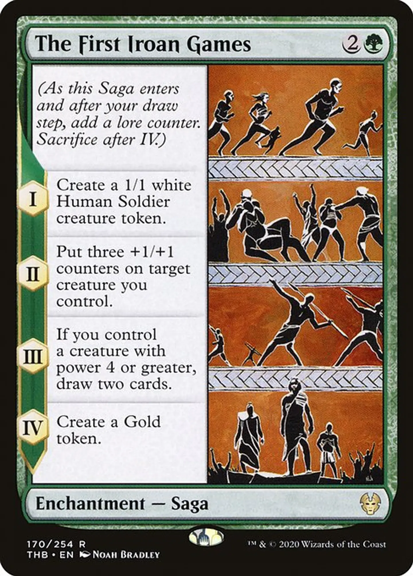 Carta Magic - FOIL The First Iroan Games - Idioma: Espa–ol - Edicion: Theros Beyond Death 1