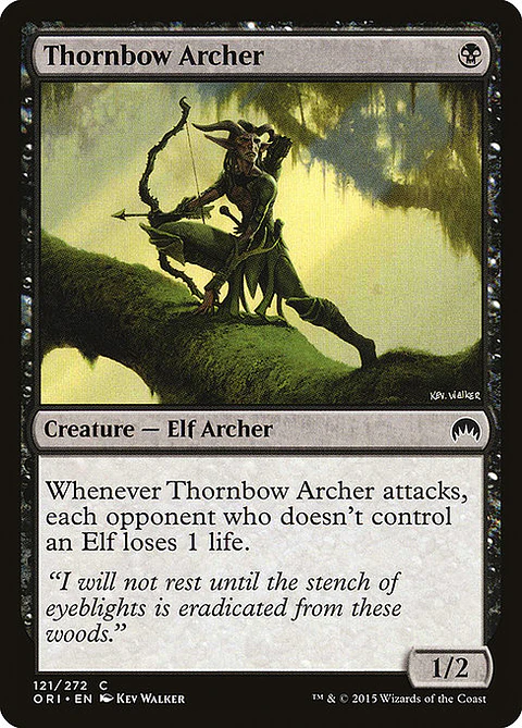 Carta Magic - FOIL Thornbow Archer - Idioma: Espa–ol - Edicion: Magic Origins