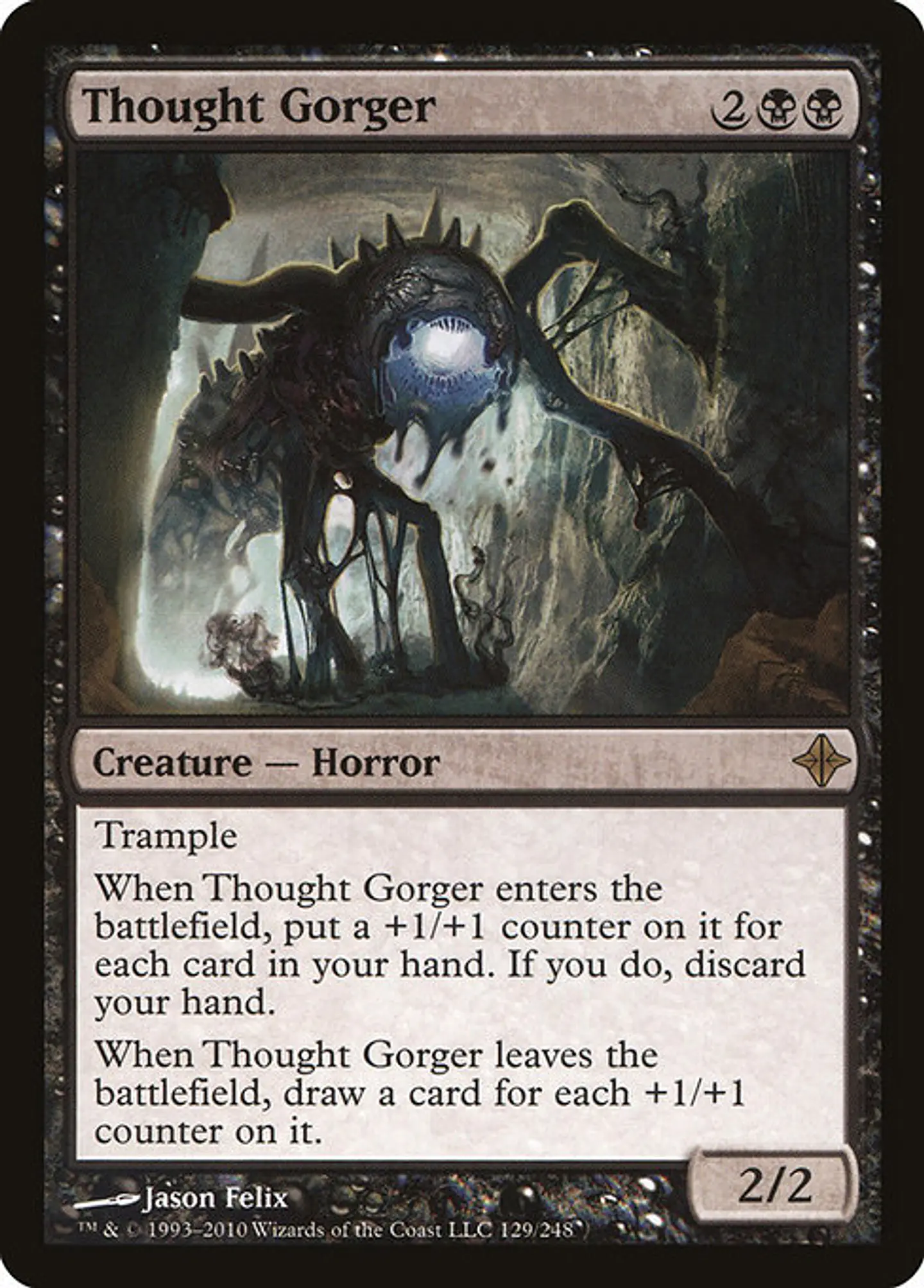 Carta Magic - FOIL Thought Gorger - Idioma: Espa–ol - Edicion: Rise of the Eldrazi 1