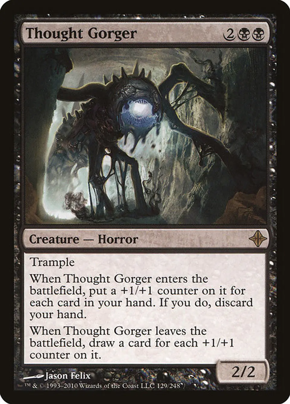 Carta Magic - FOIL Thought Gorger - Idioma: Espa–ol - Edicion: Rise of the Eldrazi 1