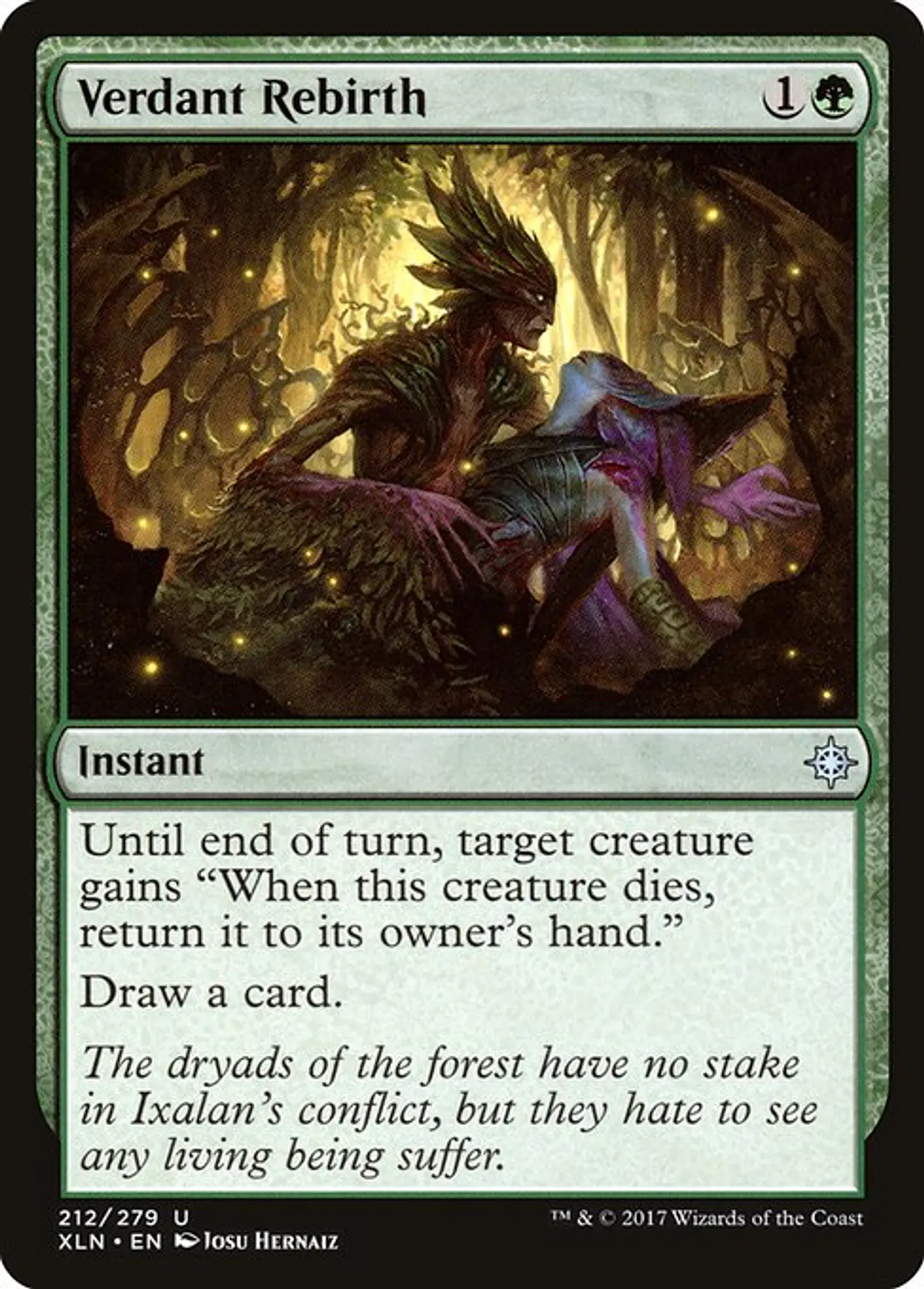 Carta Magic - FOIL Verdant Rebirth - Idioma: Espa–ol - Edicion: Ixalan 1