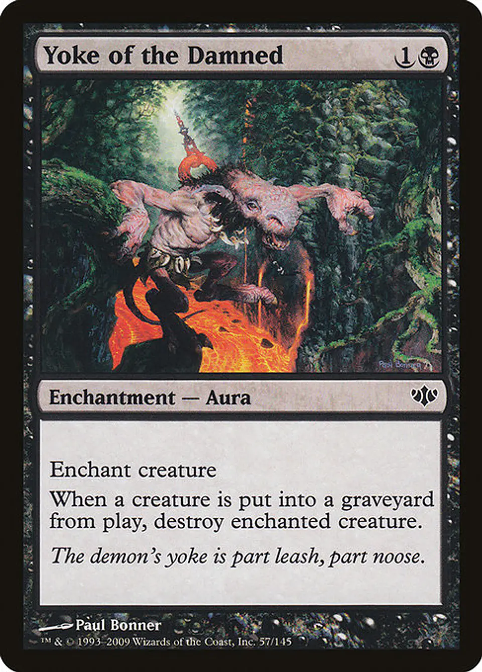 Carta Magic - FOIL Yoke of the Damned - Idioma: Ingles - Edicion: Conflux 1