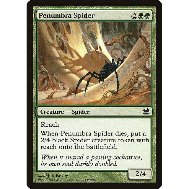 Carta Magic - FOIL Penumbra Spider - Idioma: Ingles - Edicion: Modern Masters