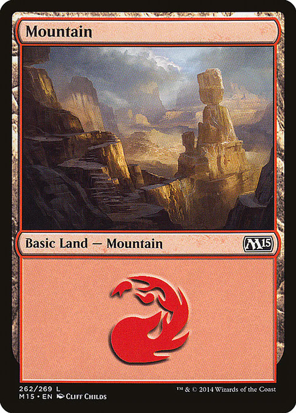 Carta Magic - FOIL Mountain - Idioma: Espa–ol - Edicion: Magic 2015 1
