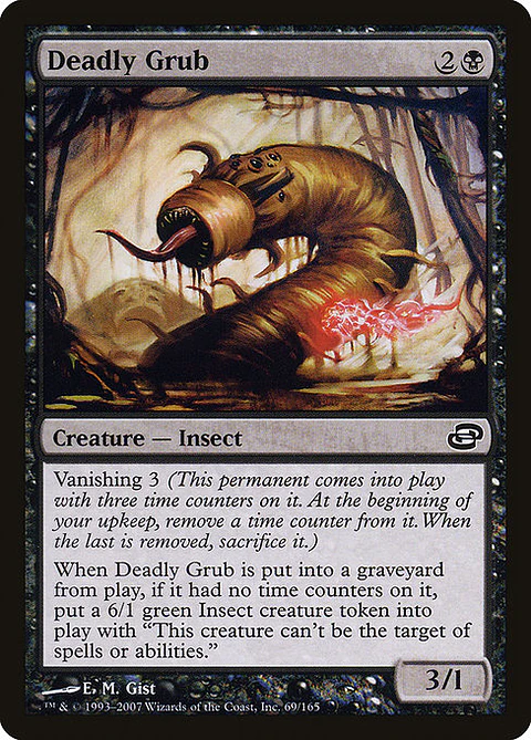 Carta Magic - FOIL Deadly Grub - Idioma: Ingles - Edicion: Planar Chaos