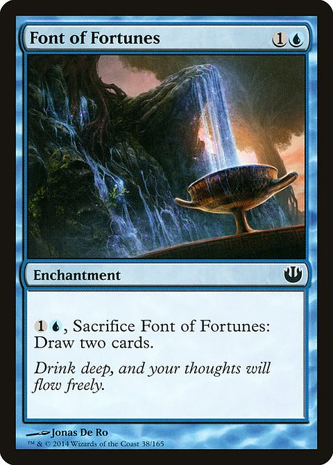 Carta Magic - FOIL Font of Fortunes - Idioma: Espa–ol - Edicion: Journey into Nyx