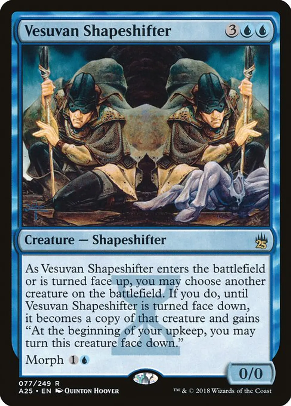 Carta Magic - FOIL Vesuvan Shapeshifter - Idioma: Ingles - Edicion: Masters 25 1