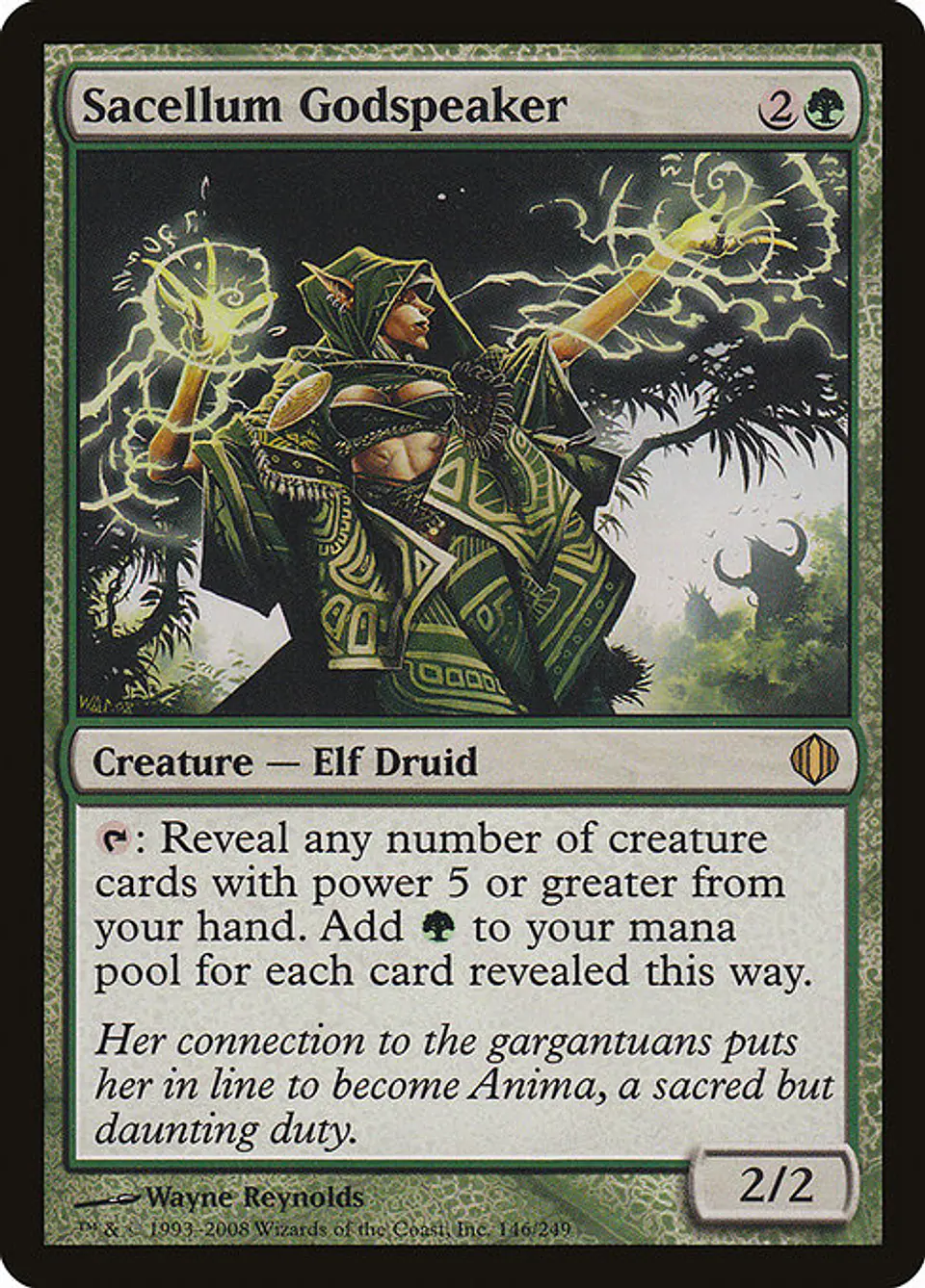 Carta Magic - FOIL Sacellum Godspeaker - Idioma: Ingles - Edicion: Shards of Alara 1