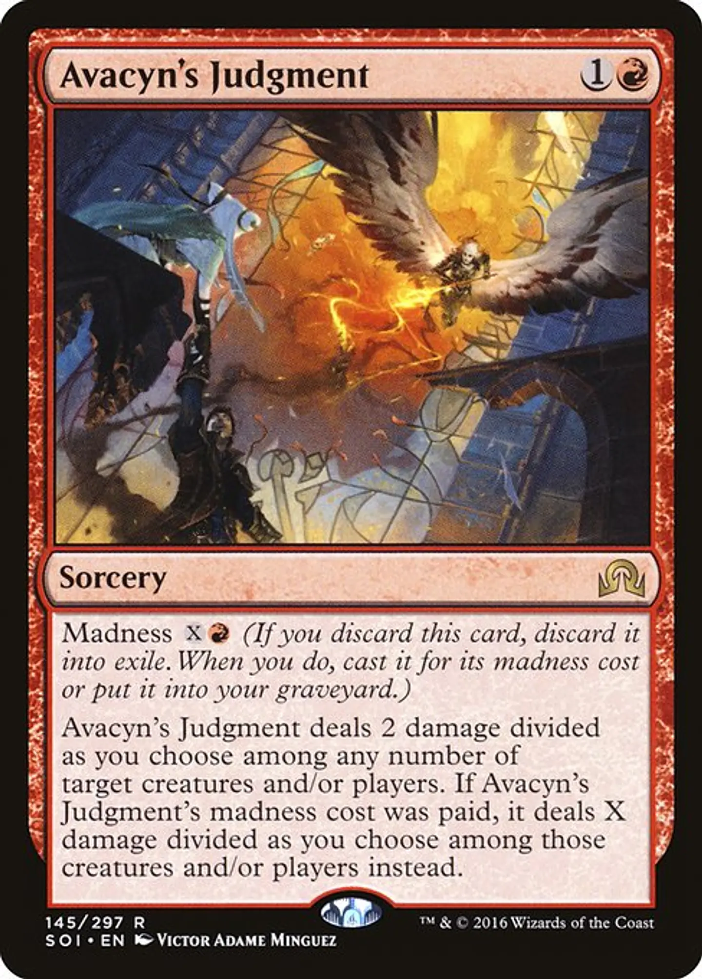 Carta Magic - FOIL Avacyn's Judgment - Idioma: Ingles - Edicion: Shadows over Innistrad 1