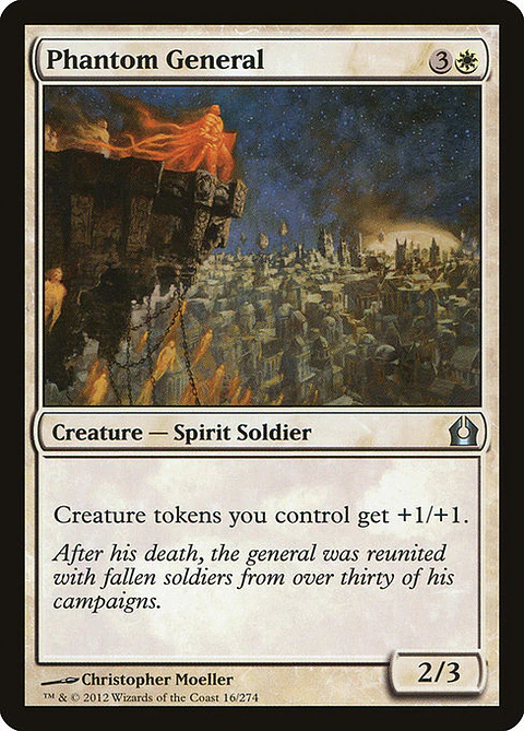 Carta Magic - FOIL Phantom General - Idioma: Ingles - Edicion: Return to Ravnica