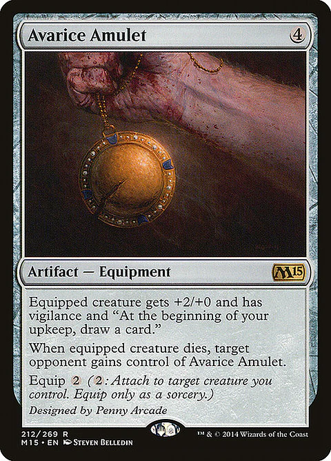Carta Magic - FOIL Avarice Amulet - Idioma: Espa–ol - Edicion: Magic 2015