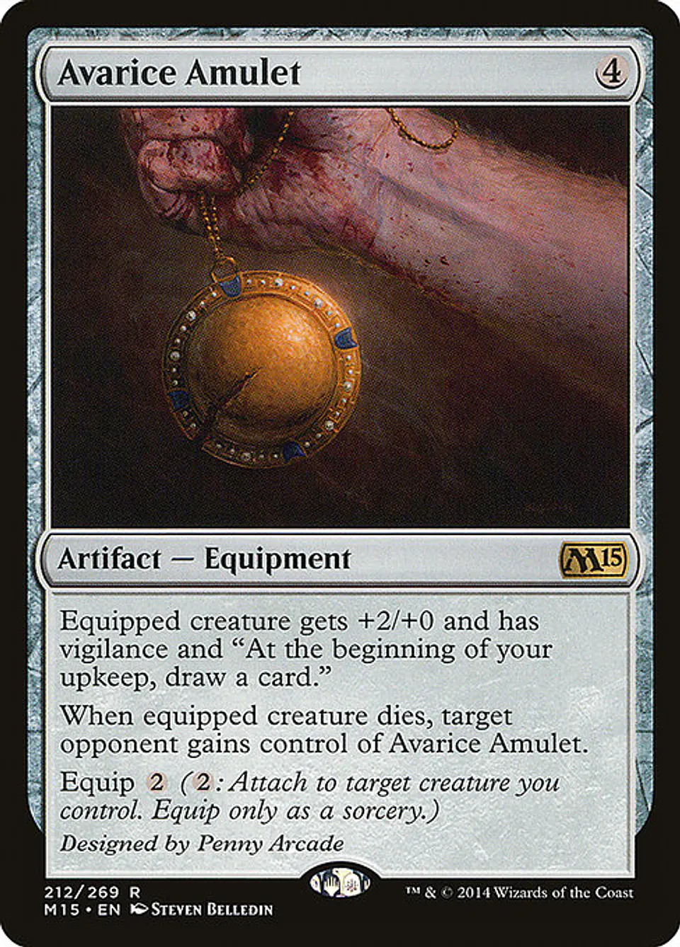 Carta Magic - FOIL Avarice Amulet - Idioma: Espa–ol - Edicion: Magic 2015 1