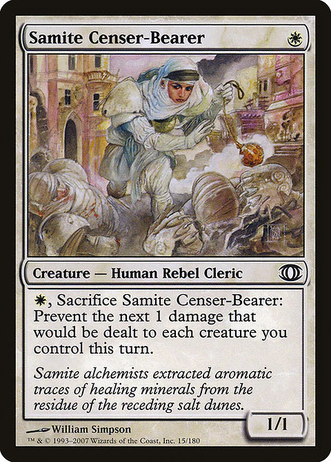 Carta Magic - FOIL Samite Censer-Bearer - Idioma: Ingles - Edicion: Future Sight