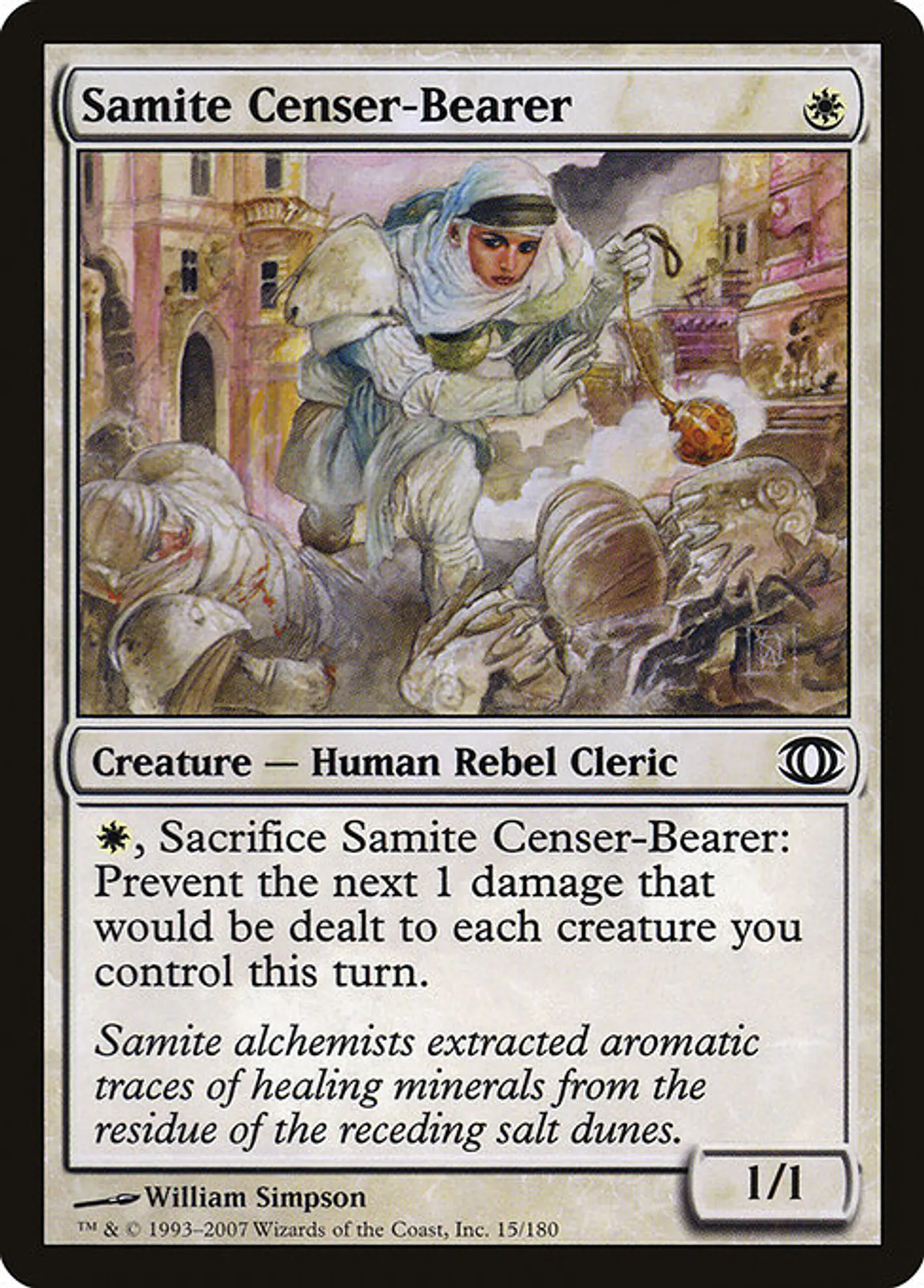 Carta Magic - FOIL Samite Censer-Bearer - Idioma: Ingles - Edicion: Future Sight 1