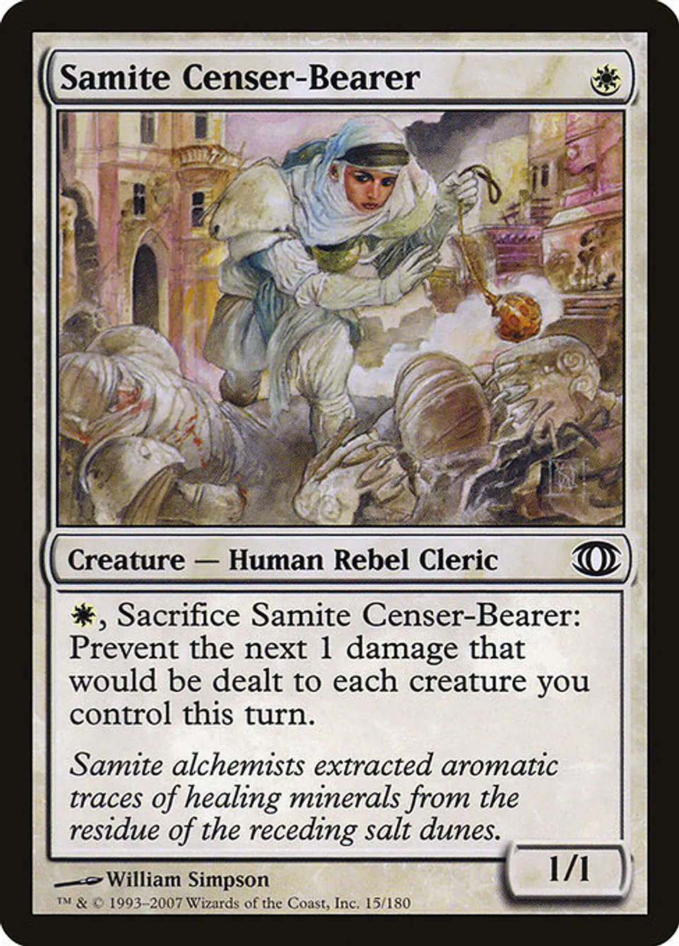 Carta Magic - FOIL Samite Censer-Bearer - Idioma: Ingles - Edicion: Future Sight 1