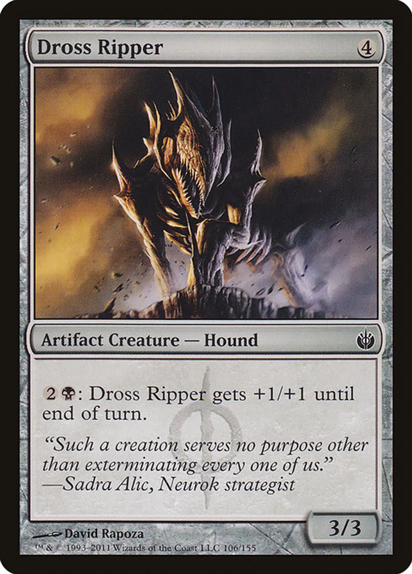 Carta Magic - FOIL Dross Ripper - Idioma: Ingles - Edicion: Mirrodin Besieged 1